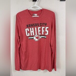 NFL Kansas City Chiefs Red Long Sleeve Tee